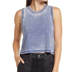🍉 NWT BDG Urban Outfitters Dropped Armhole Crop Burnout Tank